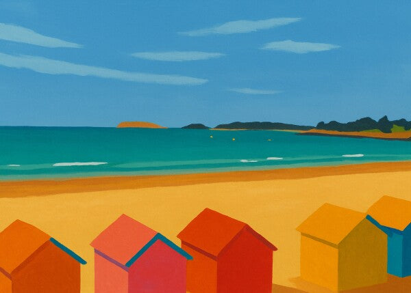 Toile imprimée Plage de Saint-Sieu