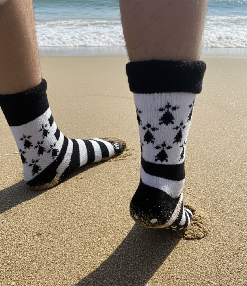 Breton Flag Socks