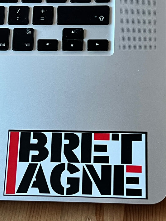 Autocollant Bretagne original avec effet graphique - Autocollant BZH