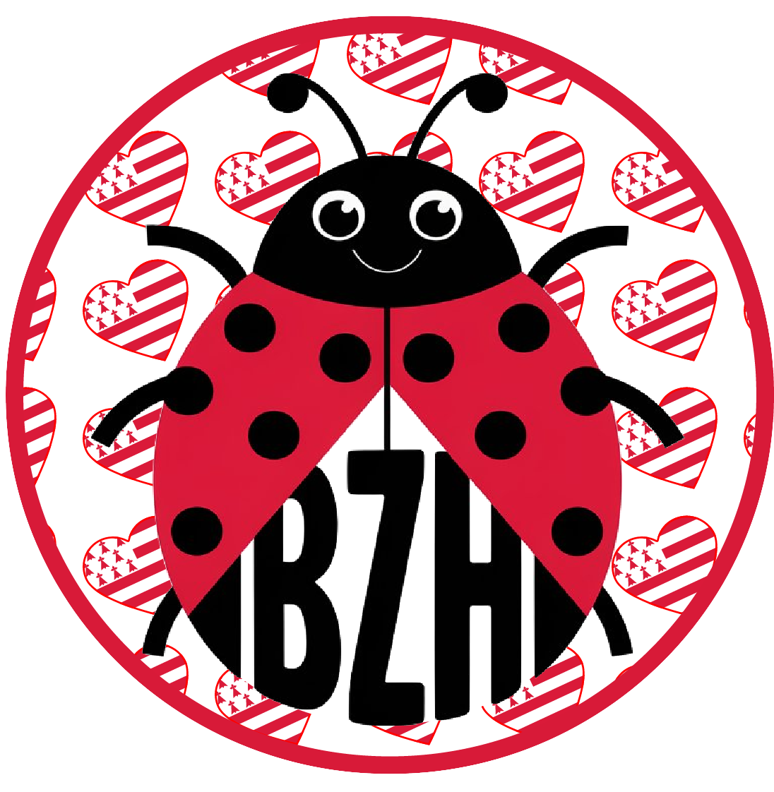 Autocollant Coccinelle BZH