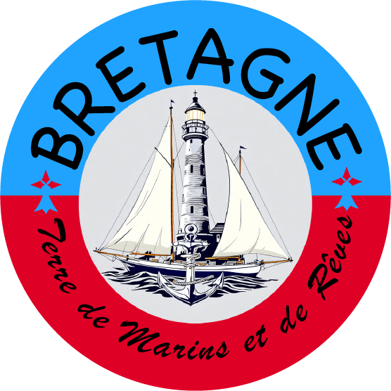 Autocollant Bretagne Terre de Marins et de Rêves
