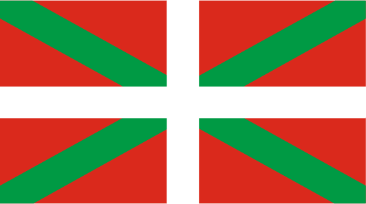 Autocollant Drapeau Basque - Fabrication Artisanale