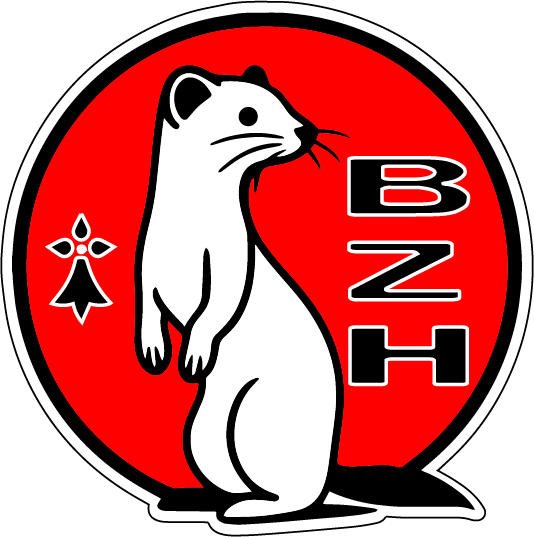 Autocollant Petite Hermine BZH – 9 cm