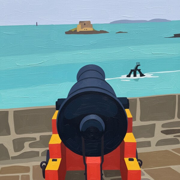 Canon Saint Malo Toile 20x20 cm