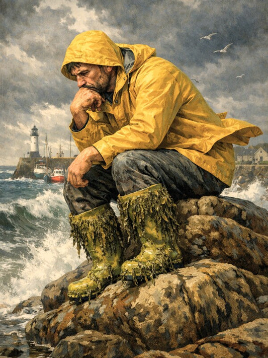 Le Penseur Breton Poster