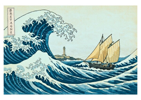 La Vague Bretonne Poster