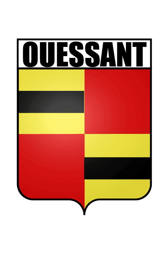 Autocollant Blason Ouessant - Autocollant BZH