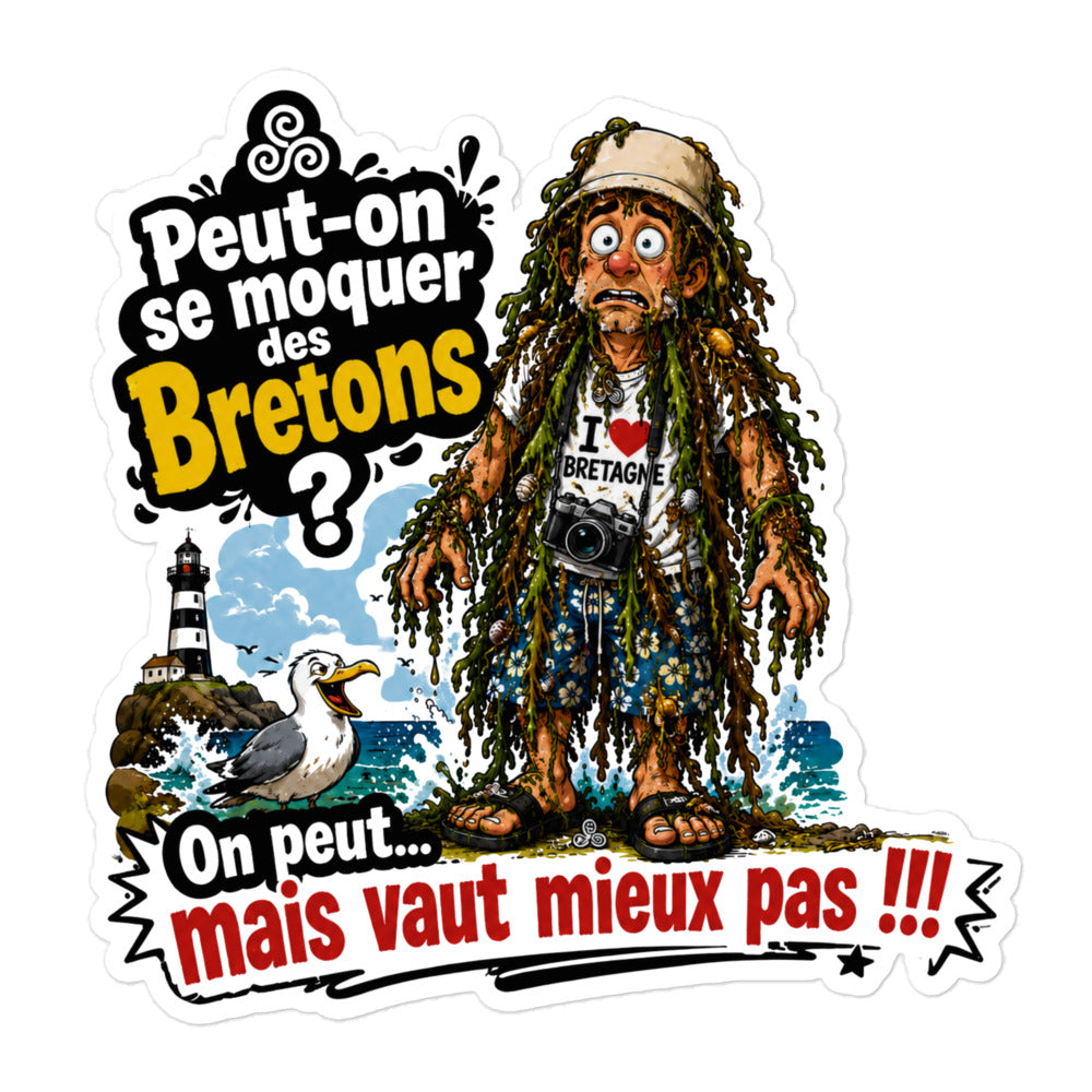 Autocollant Breton Humour – Peut-on se moquer des Bretons ?