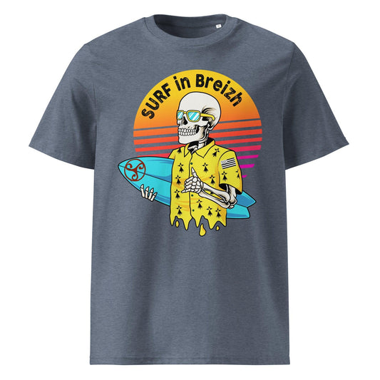 T-shirt Surf in Breizh Couleurs - Autocollant BZH