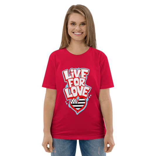 T-shirt unisexe Life for Love Drapeau Breton - Autocollant BZH