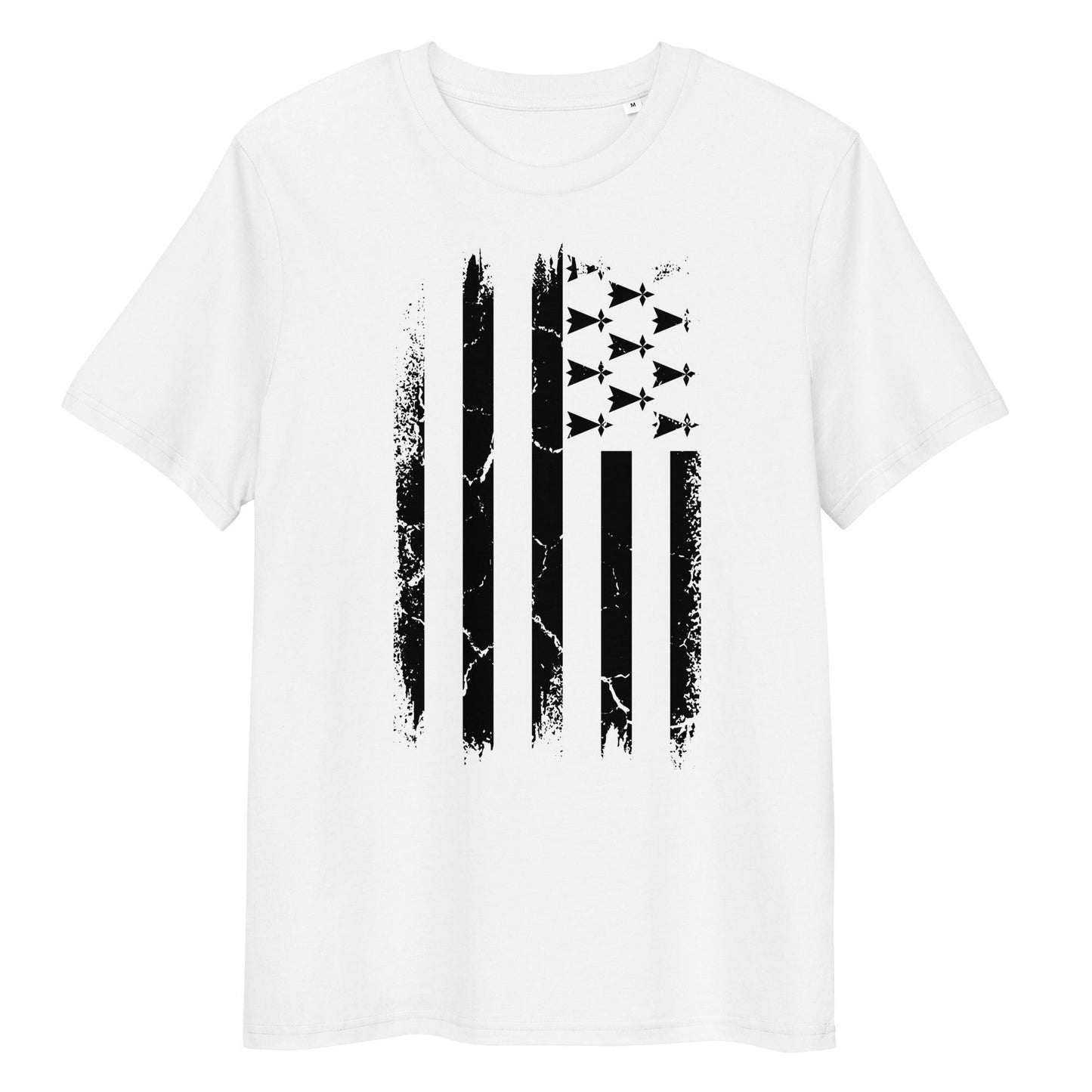Tee-shirt unisexe Drapeau Breton Graph - Autocollant BZH