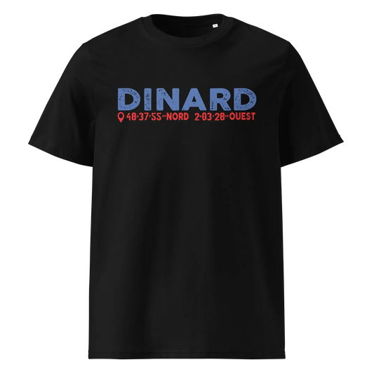 Tee-shirt Bio Dinard Latitude Longitude