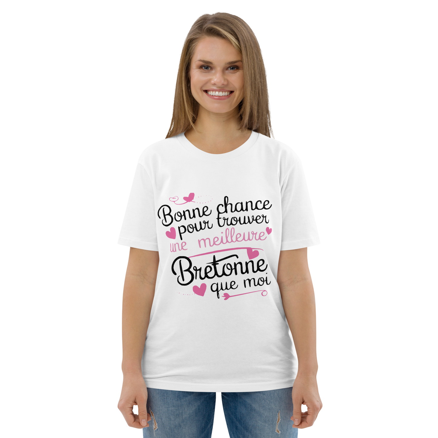 T-shirt Bonne Chance pour Trouver une meilleure Bretonne
