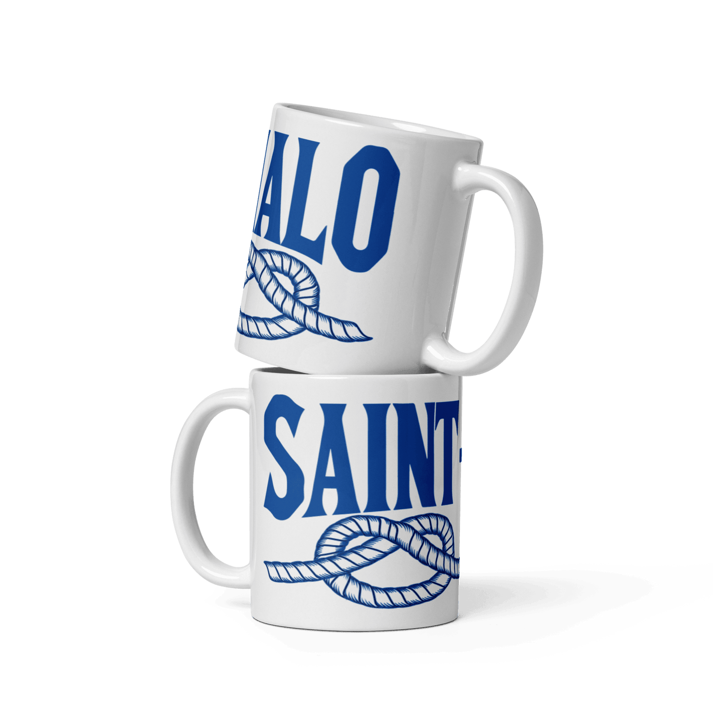 Mug Blanc Saint Malo Corde - Autocollant BZH