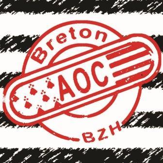 Autocollant AOC Breton Création Gwenn de Bretagne - Autocollant BZH