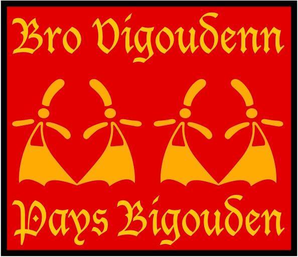 Autocollant Breton Bigoudènes Pays Bigouden - Autocollant BZH