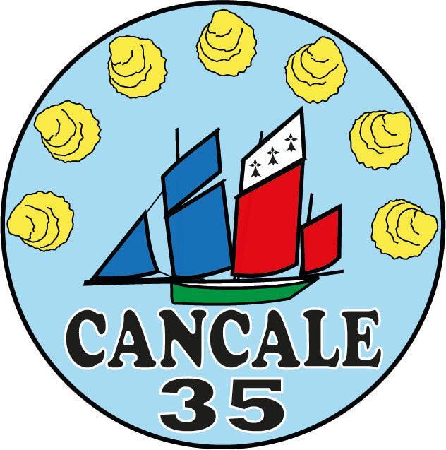 Autocollant Breton Bisquine Cancale Rond - Autocollant BZH