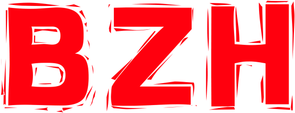 Autocollant Breton BZH Effet Rouge et Blanc - Autocollant BZH