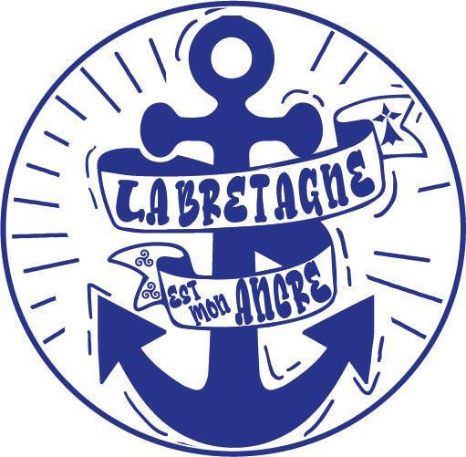 Autocollant Breton La Bretagne est mon Ancre - Autocollant BZH