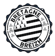 Autocollant Breton Sceau de Bretagne Breizh - Autocollant BZH