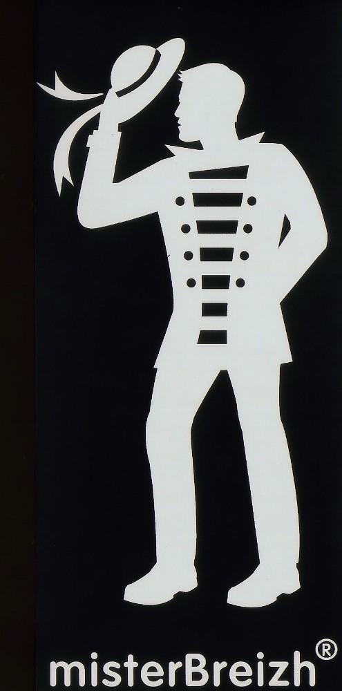 Autocollant Grand Mister Breizh - Autocollant BZH