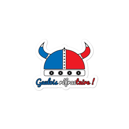 Autocollant prédécoupé Gaulois Réfractaire - Autocollant BZH