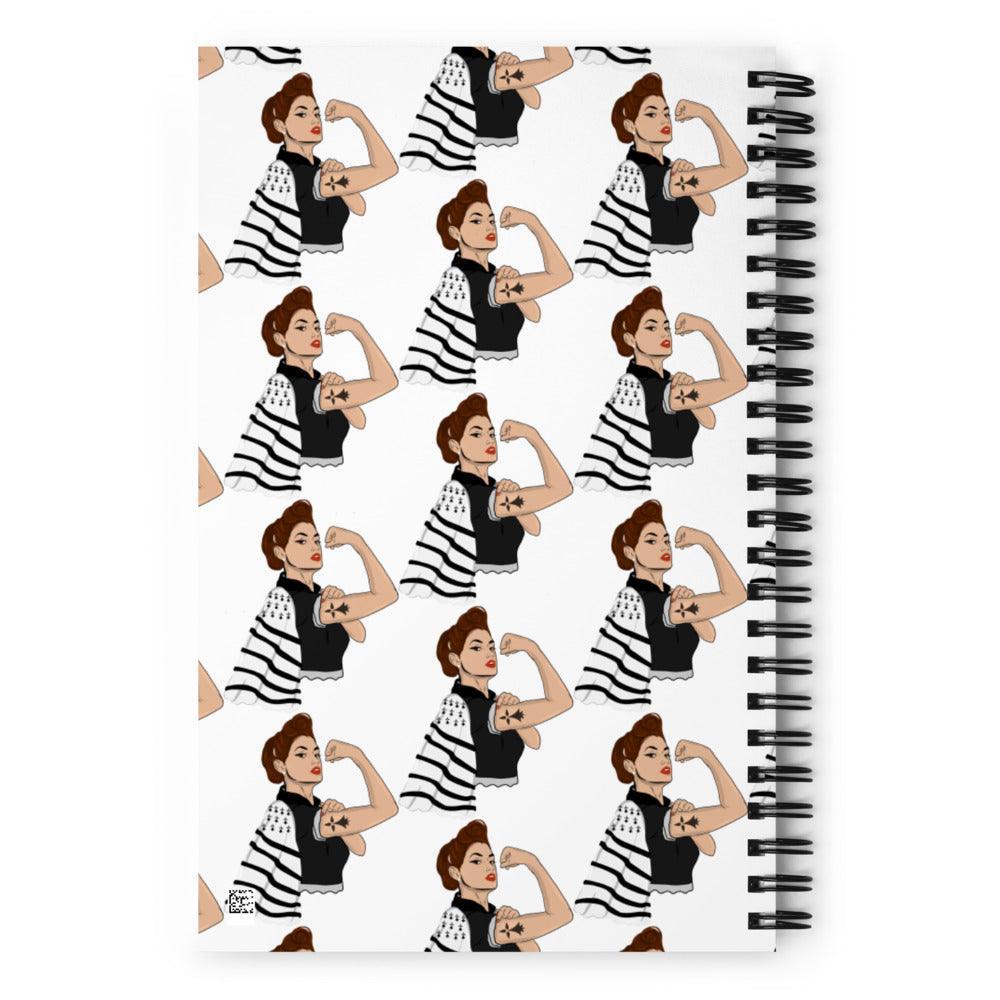 Carnet à spirale Bretonne PowerFull - Autocollant BZH