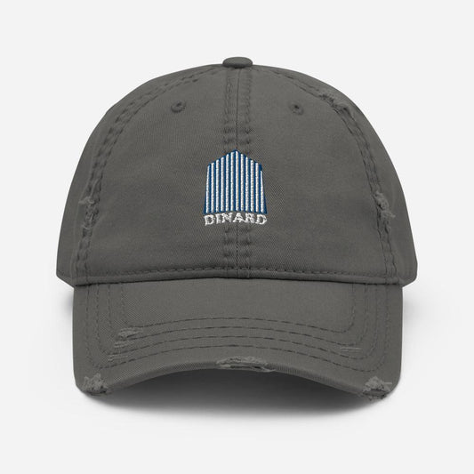 Casquette Brodée Dinard Effet Usé - Autocollant BZH