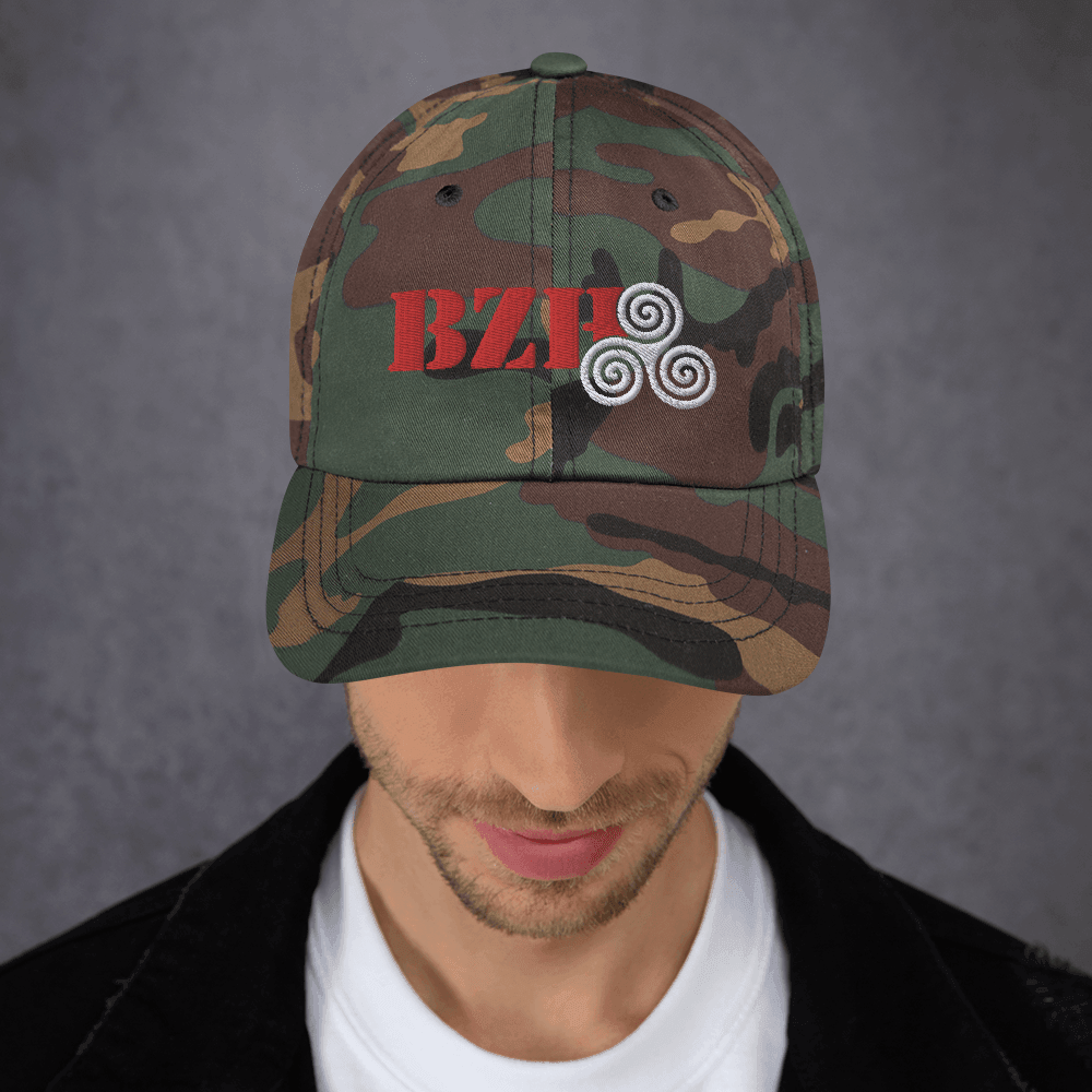 Casquette BZH Triskell Brodés - Autocollant BZH