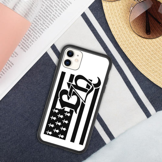 Coque Iphone biodégradable Drapeau Breton BZH - Autocollant BZH