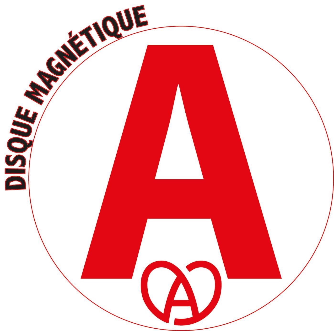 Disque Magnétique A Jeune Conducteur Alsace - Autocollant BZH