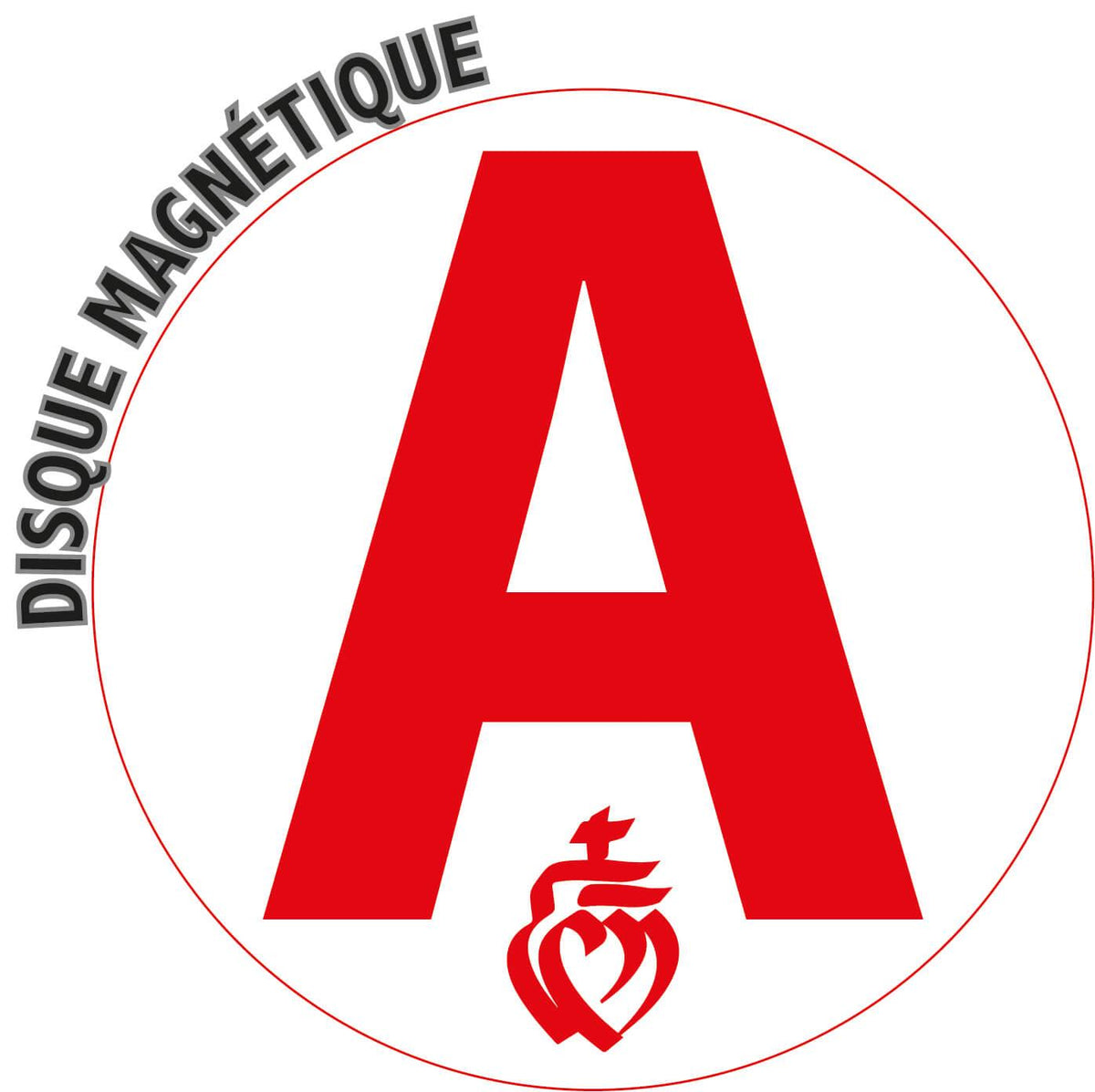 Disque Magnétique A Drapeau Breton – Autocollant BZH