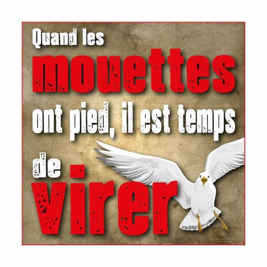 Lot 6 sous-verre Dictons Bretons - Autocollant BZH