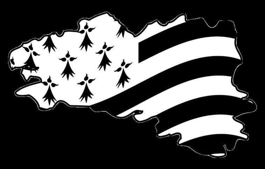 Magnet Souple Bretagne & Drapeau Breton - Autocollant BZH