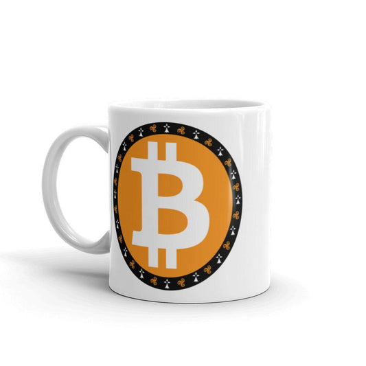 Mug Bitcoin Breton - Autocollant BZH