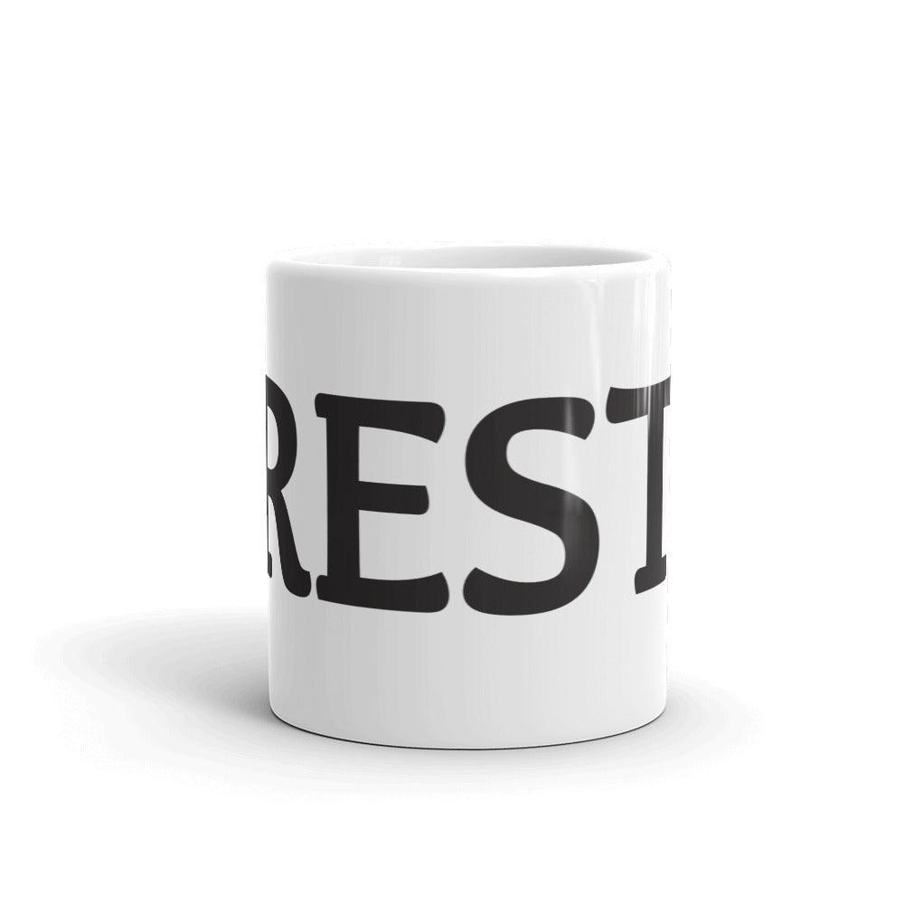 Mug Blanc Brillant BREST - Autocollant BZH