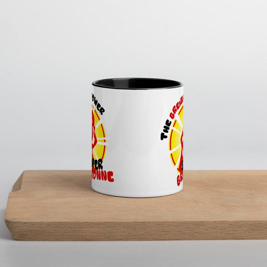 Mug Breton à Intérieur Coloré The Breizh Power Super Bretonne - Autocollant BZH