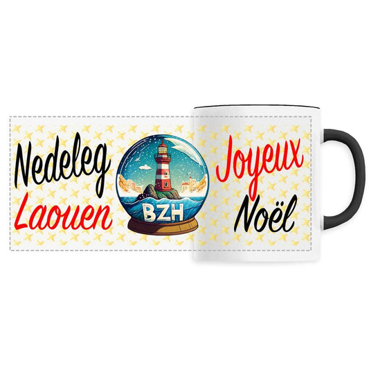 Mug Breton Joyeux Noël - Autocollant BZH