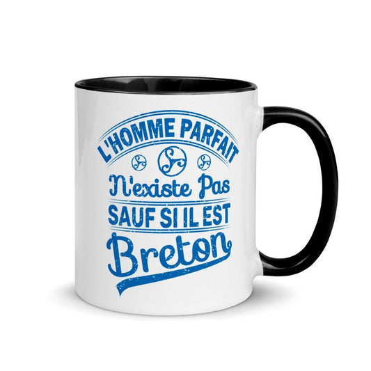 Mug Breton L'homme Parfait n'existe pas - Autocollant BZH
