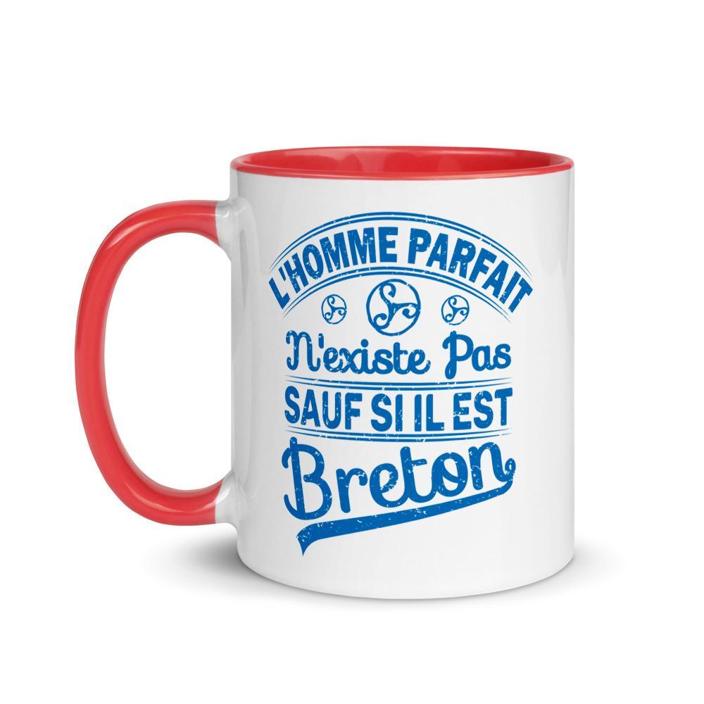 Mug Breton L'homme Parfait n'existe pas - Autocollant BZH