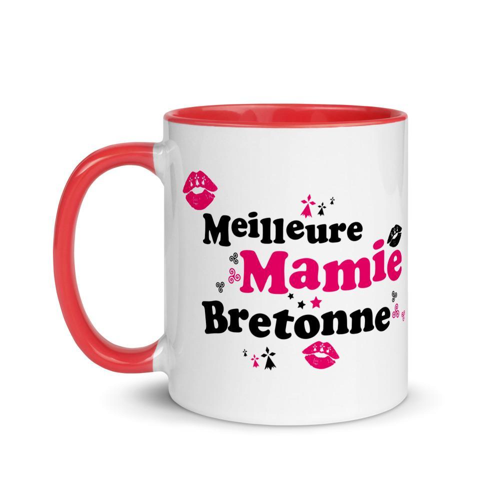 Mug Breton Meilleure Mamie Bretonne - Autocollant BZH
