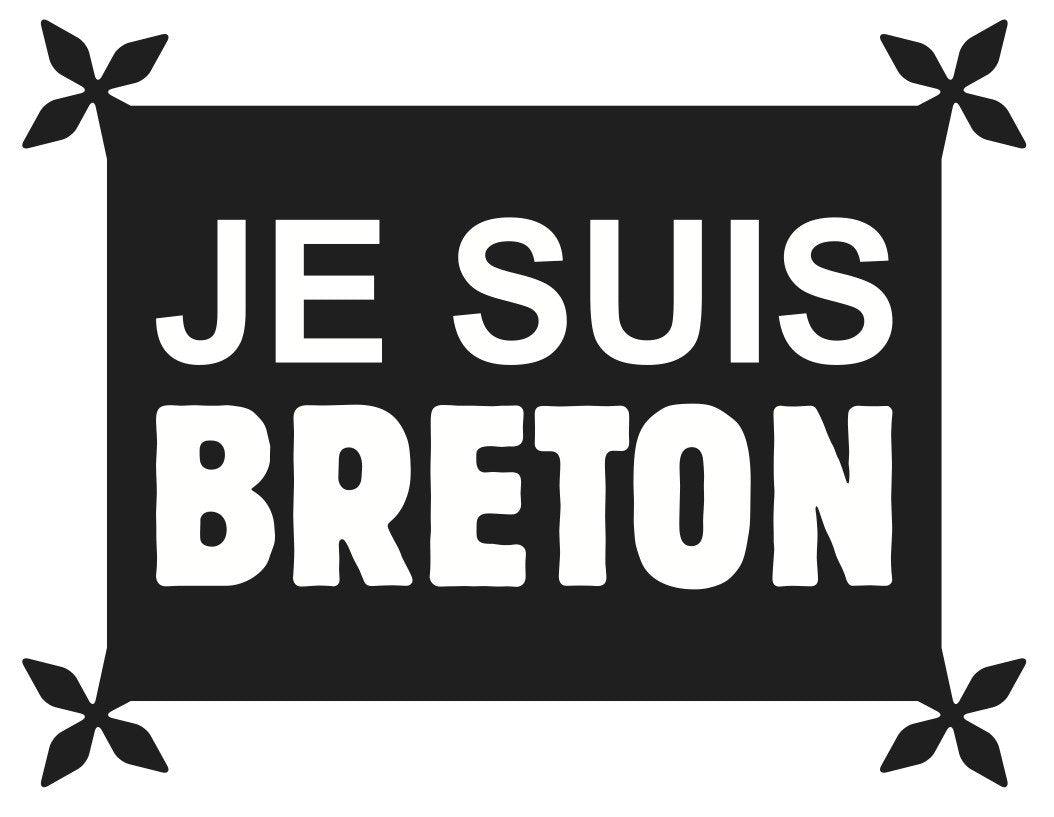 Sticker Breton Original Je suis Breton - Autocollant BZH