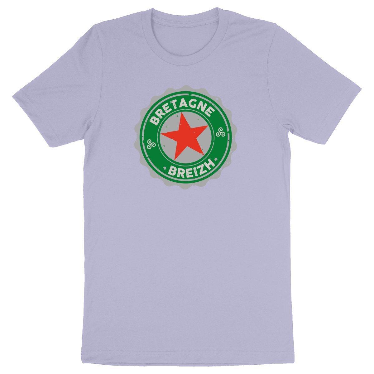 T-shirt Bio Bretagne Breizh Capsule - Autocollant BZH