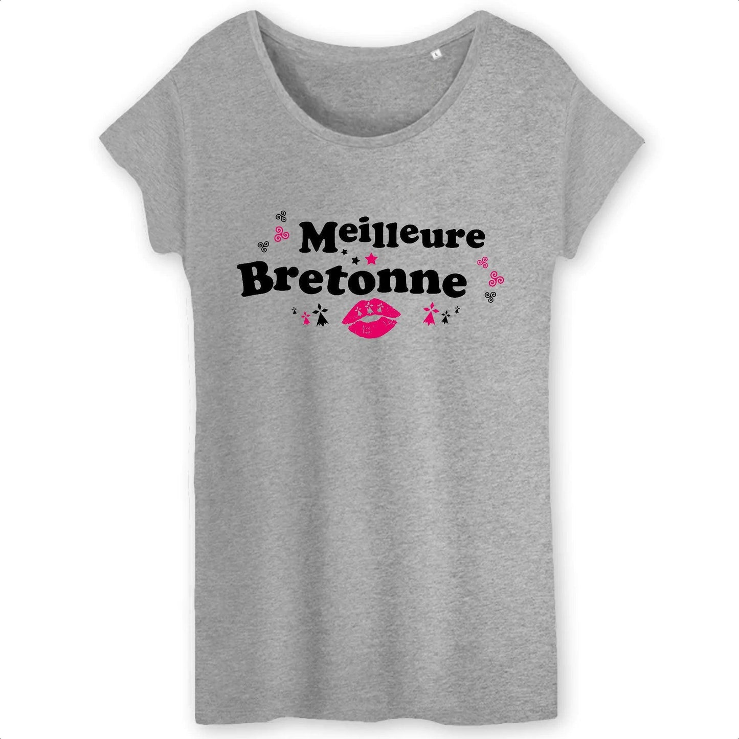 Tee-shirt Bio Meilleure Bretonne - Autocollant BZH