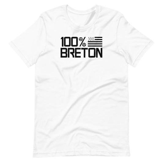 Tee-shirt Breton 100% Drapeau Breton - Autocollant BZH