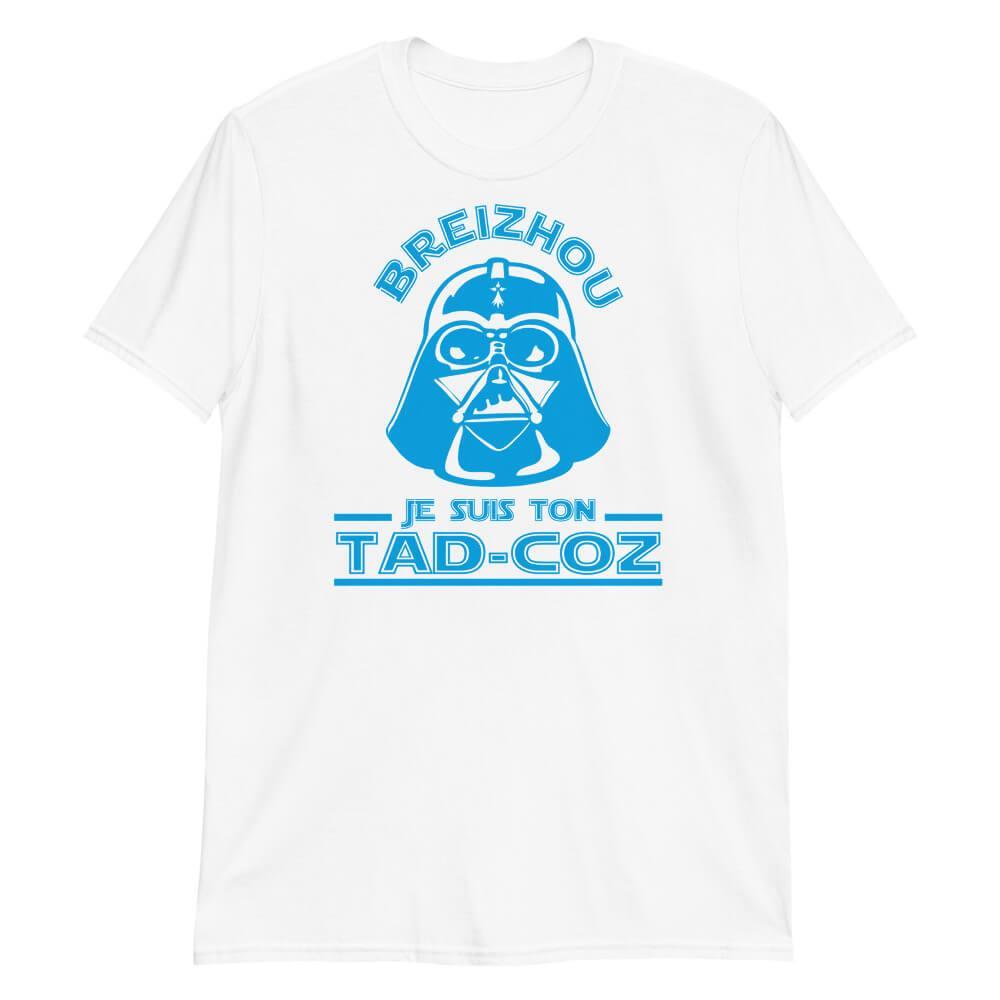 Tee-shirt Breton Breizhou Je Suis Ton Tad_Coz - Autocollant BZH