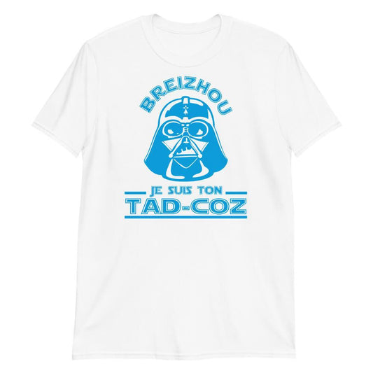 Tee-shirt Breton Breizhou Je Suis Ton Tad_Coz - Autocollant BZH