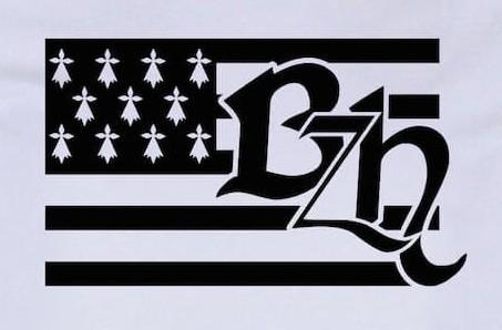 Tee-shirt Breton Drapeau Breton BZH - Autocollant BZH