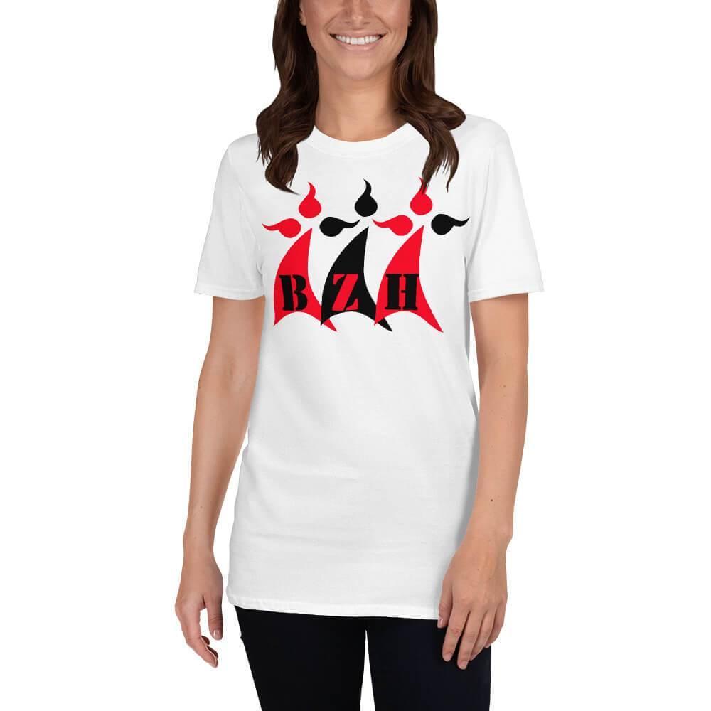 Tee-shirt Breton Femme 3 Hermines BZH - Autocollant BZH