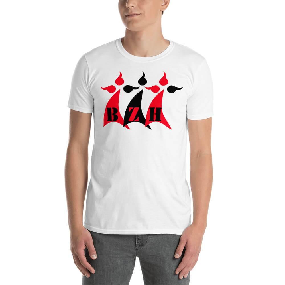 Tee-shirt Breton Homme 3 Hermines BZH - Autocollant BZH